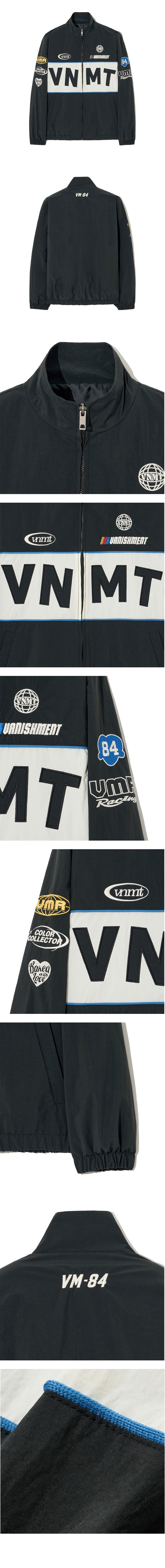 VNMT racing team patch jacket_black