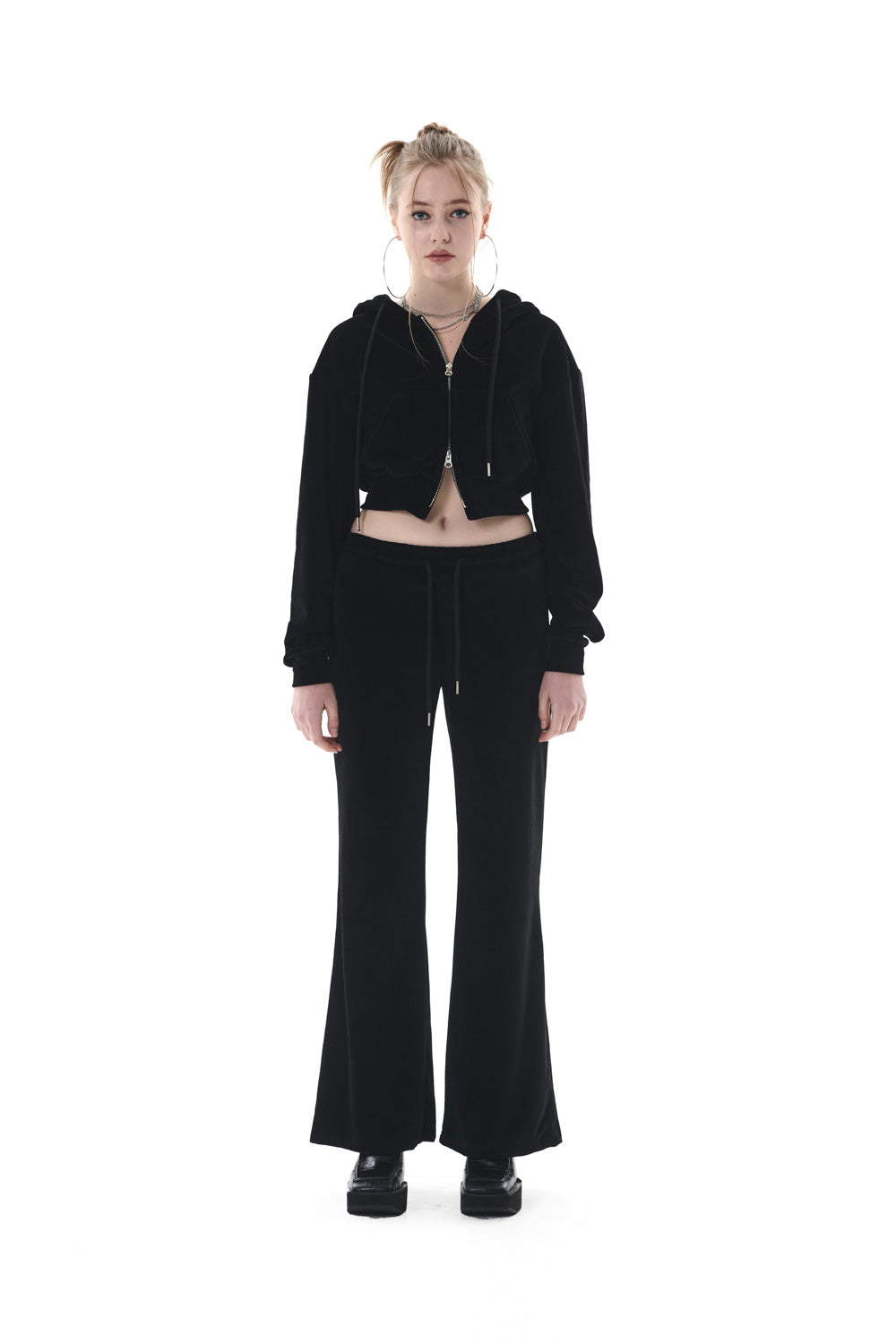 22 LOW VELVET PANTS