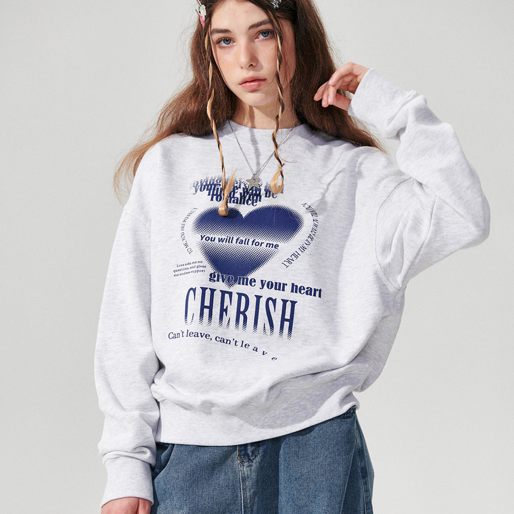 Y2K Heart Sweatshirt [2 Color]