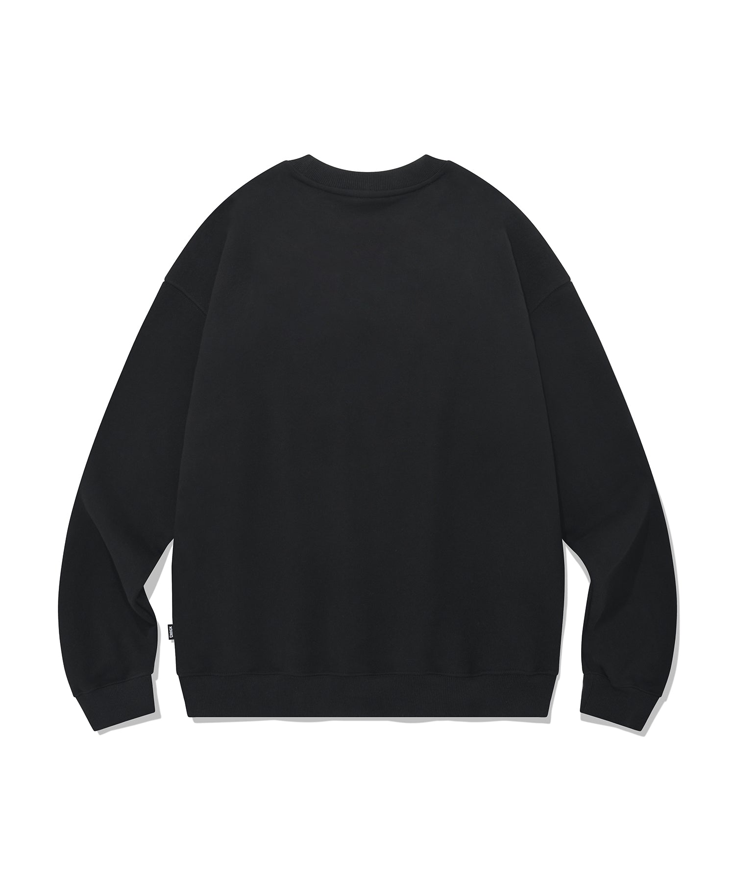 CHUCK アプリケアーチロゴスウェットシャツ / CHUCK APPLIQUE ARCH LOGO SWEATSHIRT (BLACK)