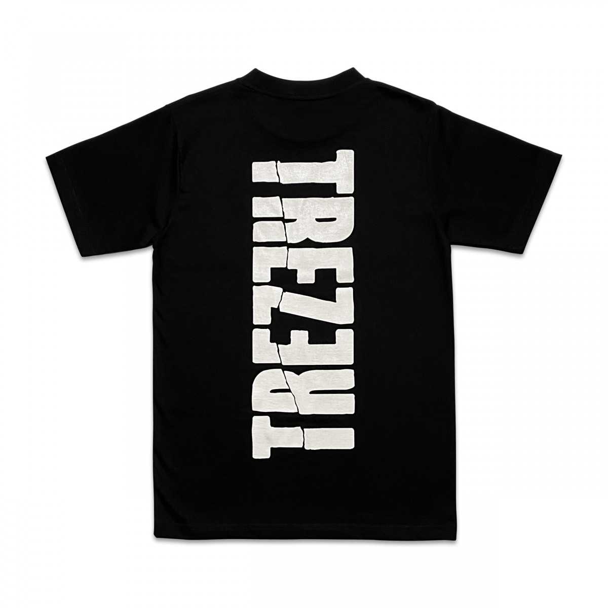 TZ SPLIT AMBIGRAM TEE - BLACK