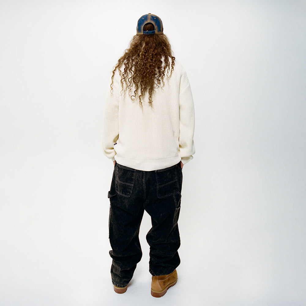 DRAGGY WORK PANTS (D.BLACK)