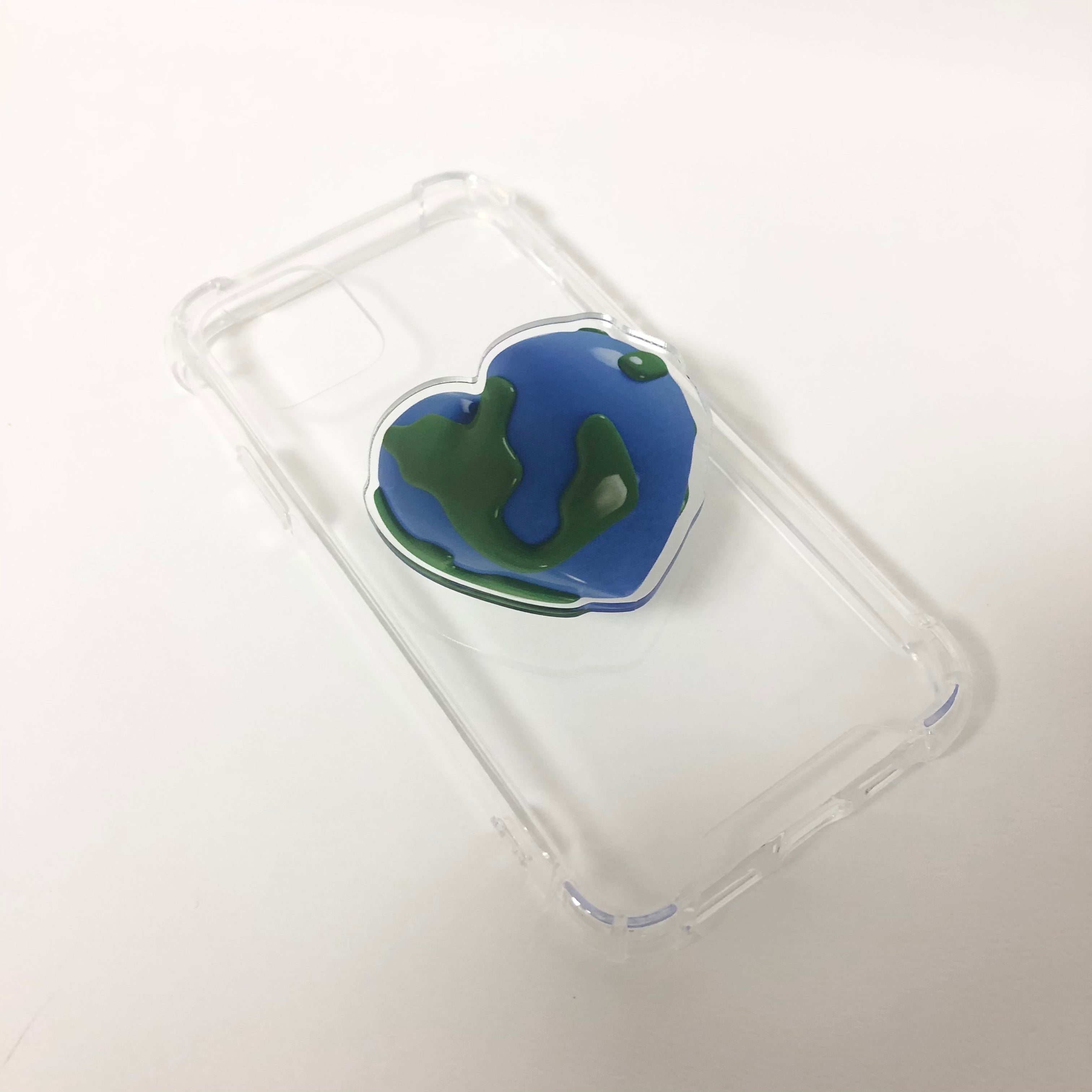 Heart Earth Grip Tok (Acrylic)