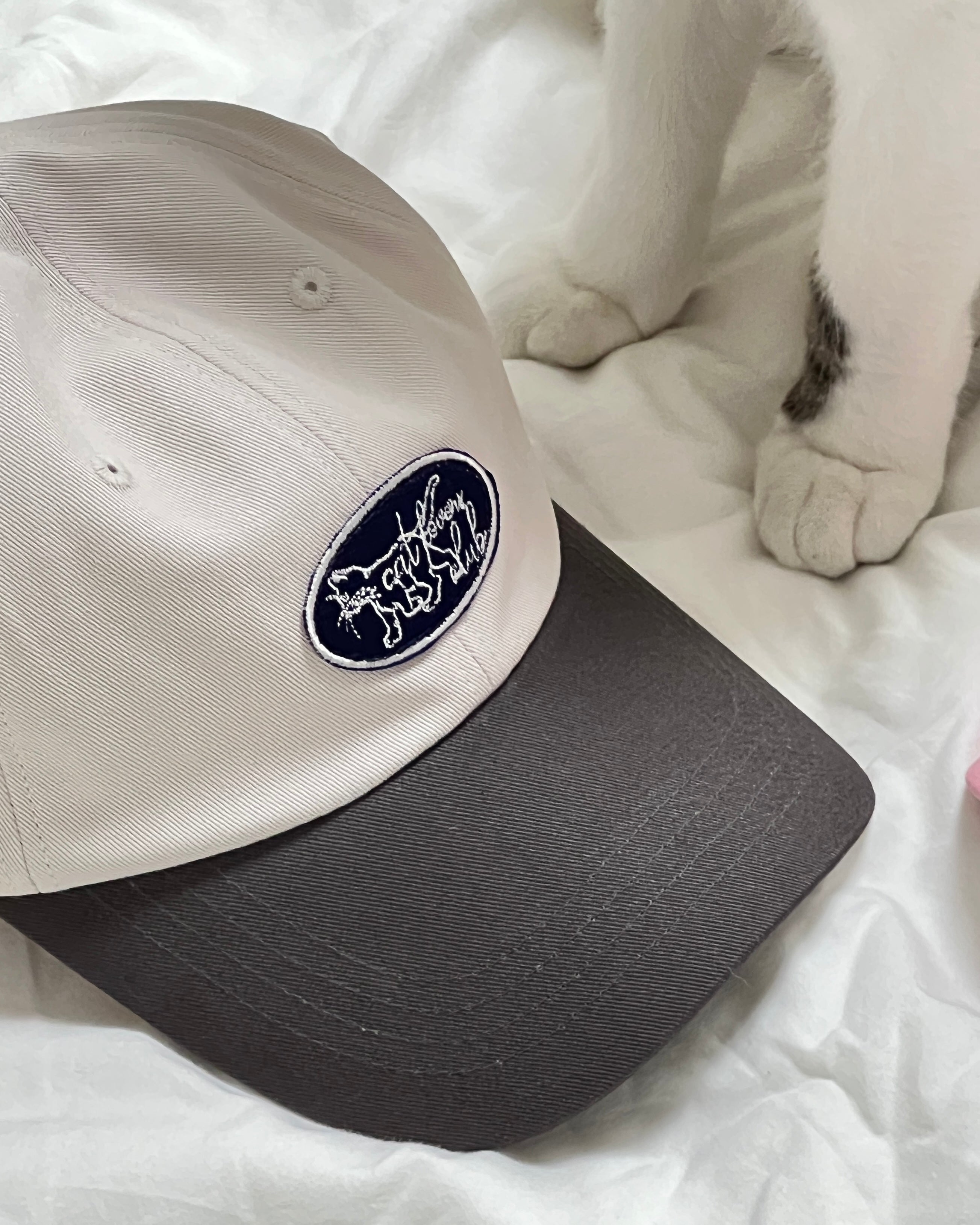 CAT LOVERS CLUB BALL CAP (3 COLOR)