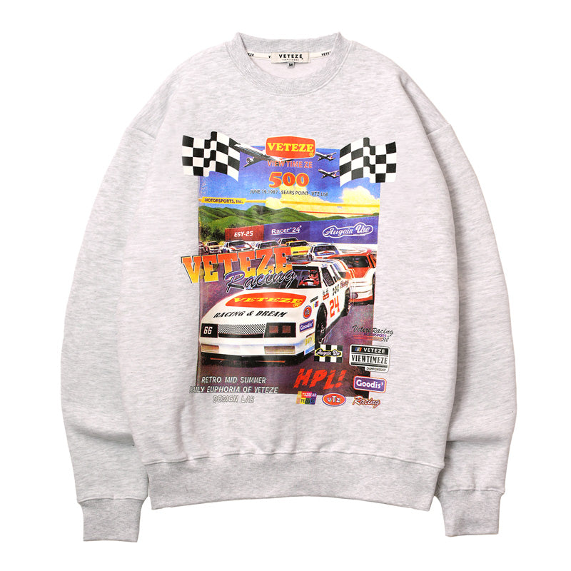 Classic Racing Sweatshirt (4 color)