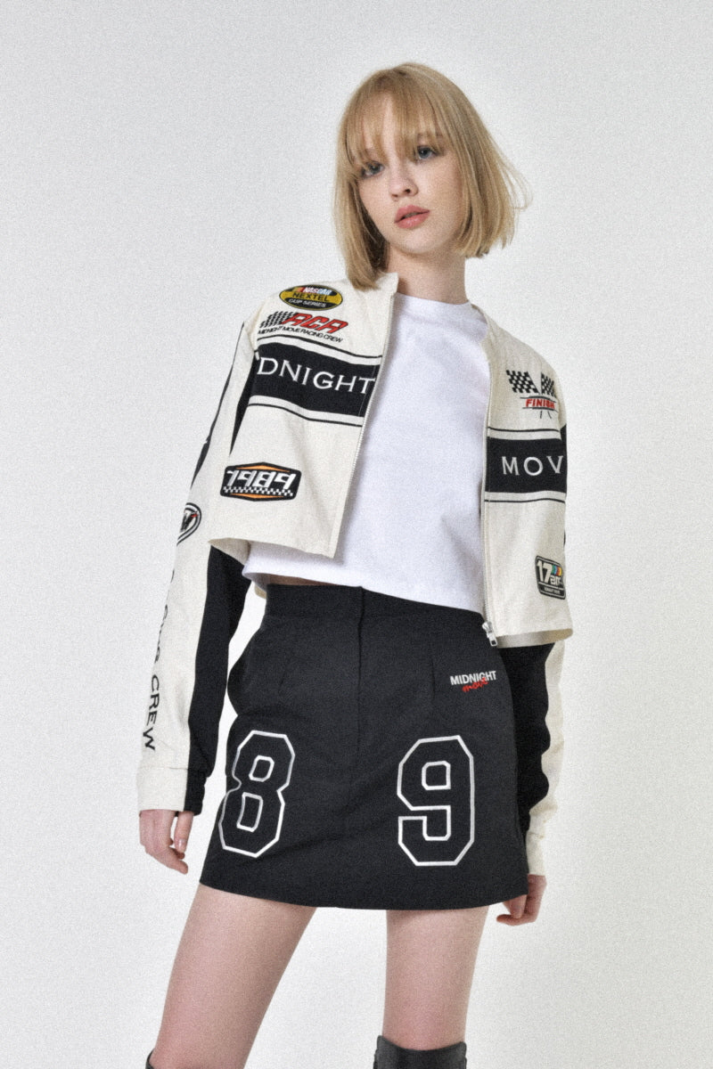 racing jacket (ivory)