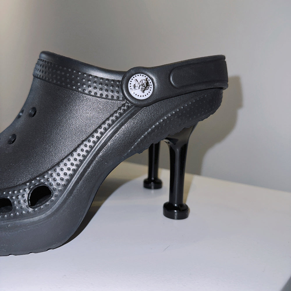 B crocs heel