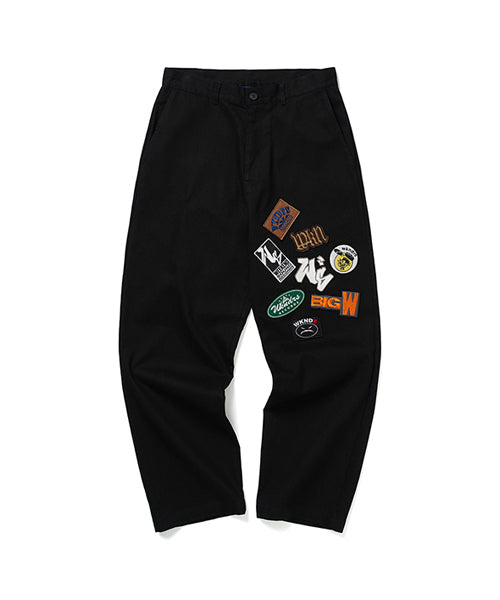 PATCH 4P PANTS (BLACK)