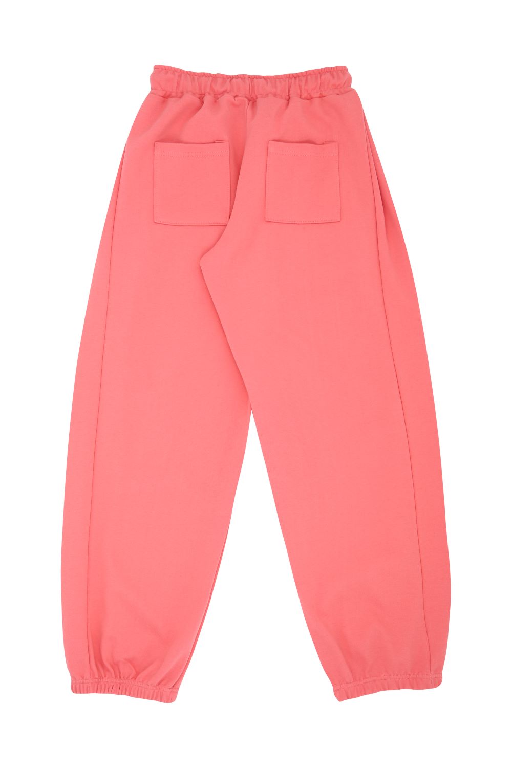 Coralpink balloon side pintuck jogger pants