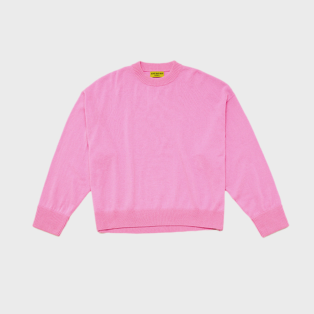 SIDE PANEL PULLOVER_PINK