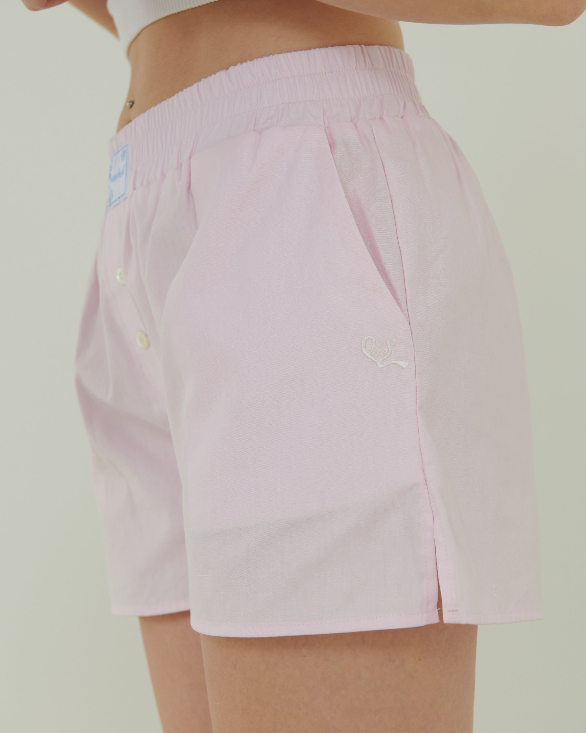 Ontheshell Cotton Pants - Soft Pink