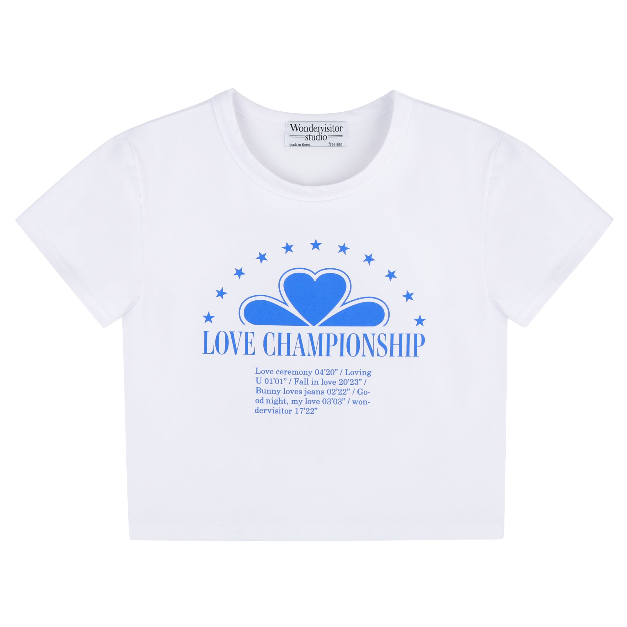 Love Clover crop t-shirt [2 Color]