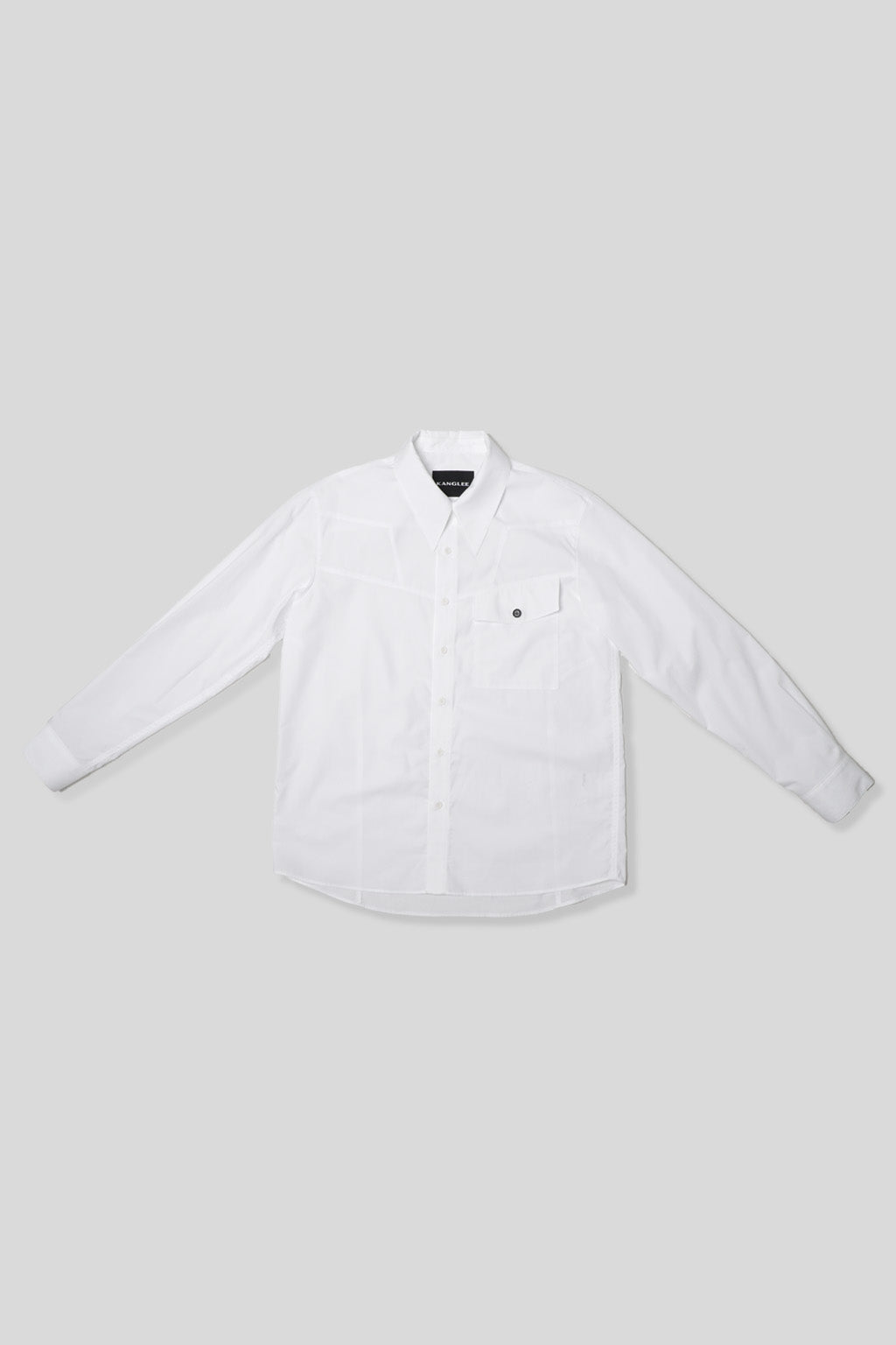 K.A.F PANEL SHIRT IN COTTON WH