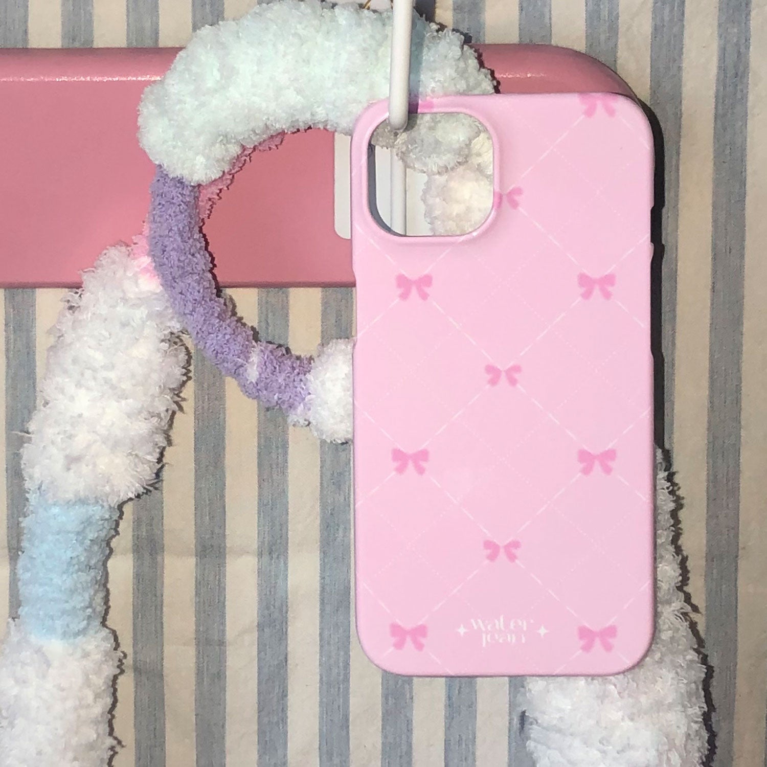 vintage ribbon case (pink)