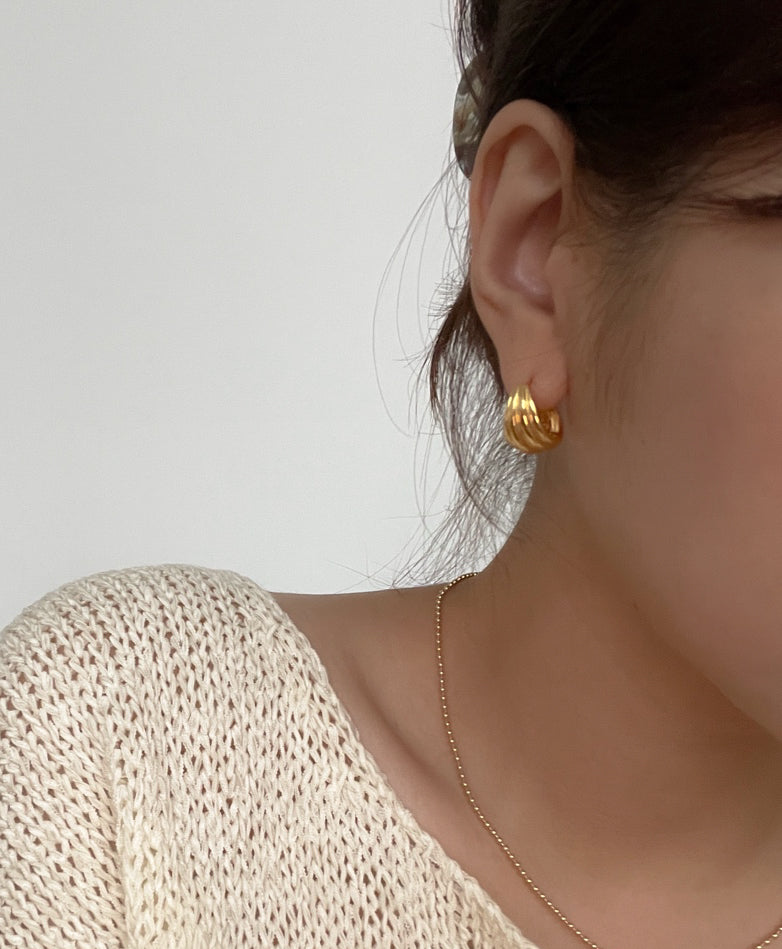 crepe earring