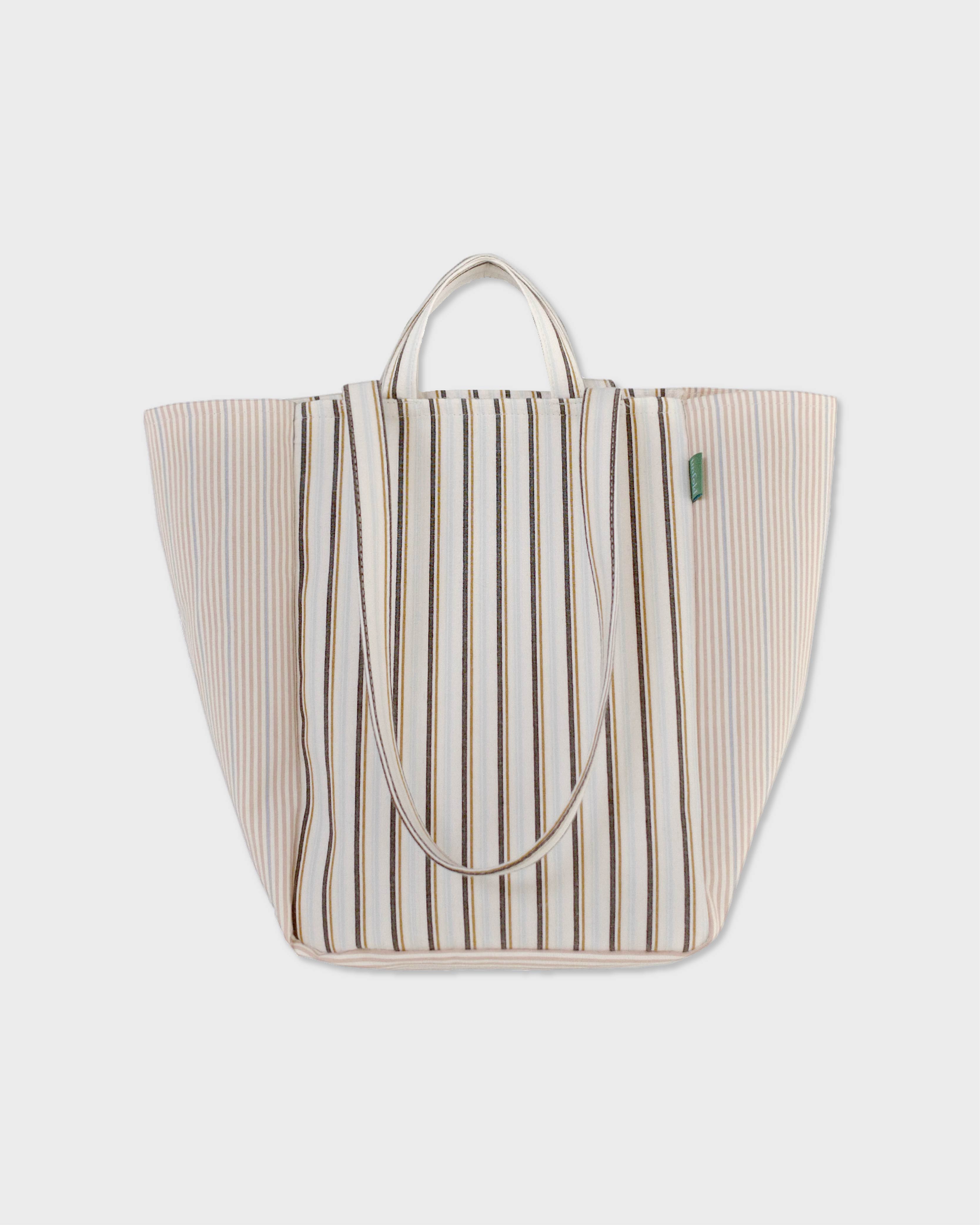Double Stripe Bag (Beige)
