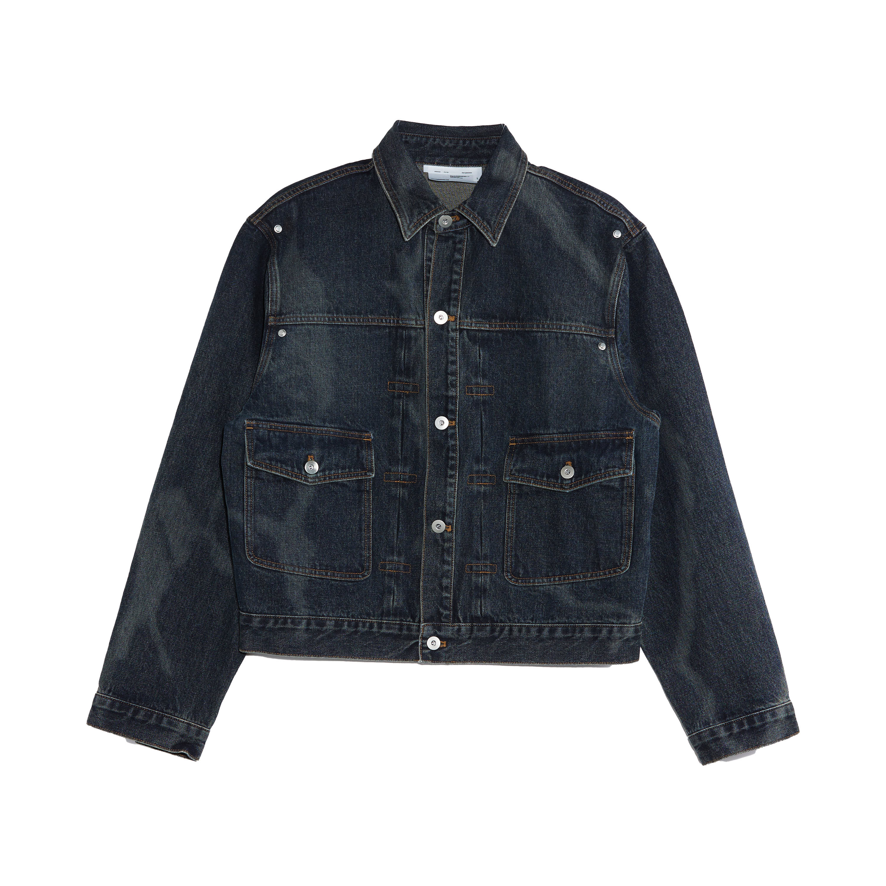 RROARINGWILD AW2023 CORRODE WASHED DENIM JACKET