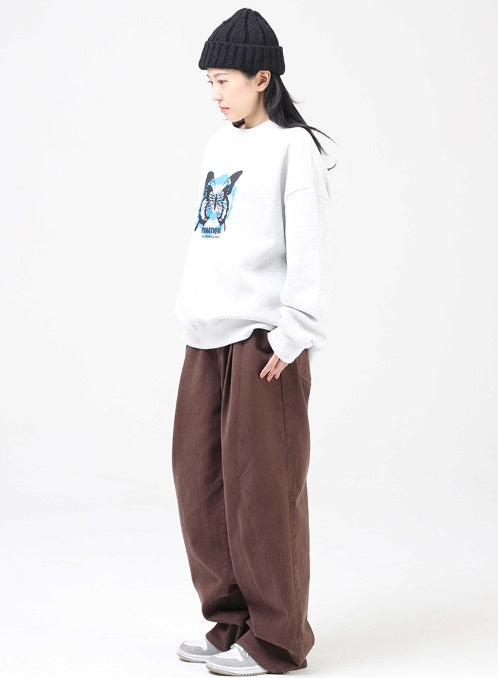 Overfit Butterfly Sweatshirt_3color