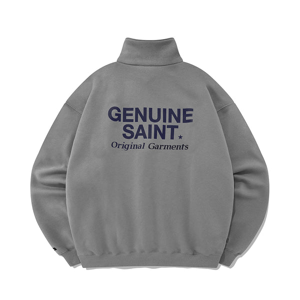 SP G.SAINT HALF ZIP-GRAY