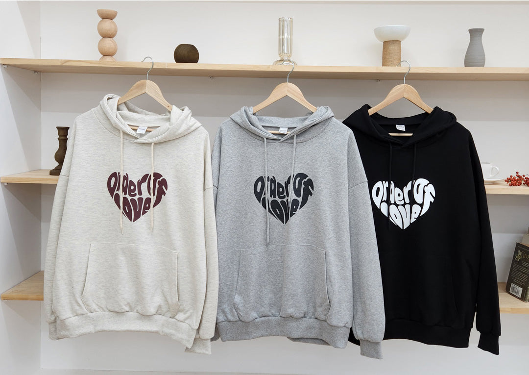 Sweet heart hoodie