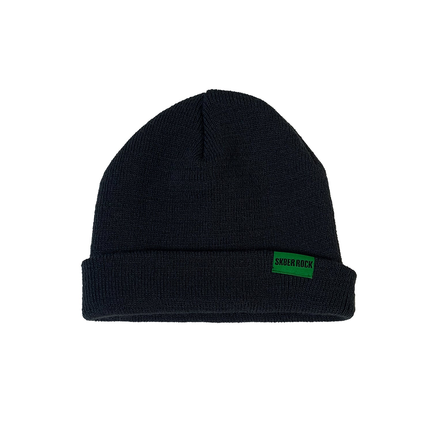 SK8ER ROCK LOGO BEANIE CHARCOAL