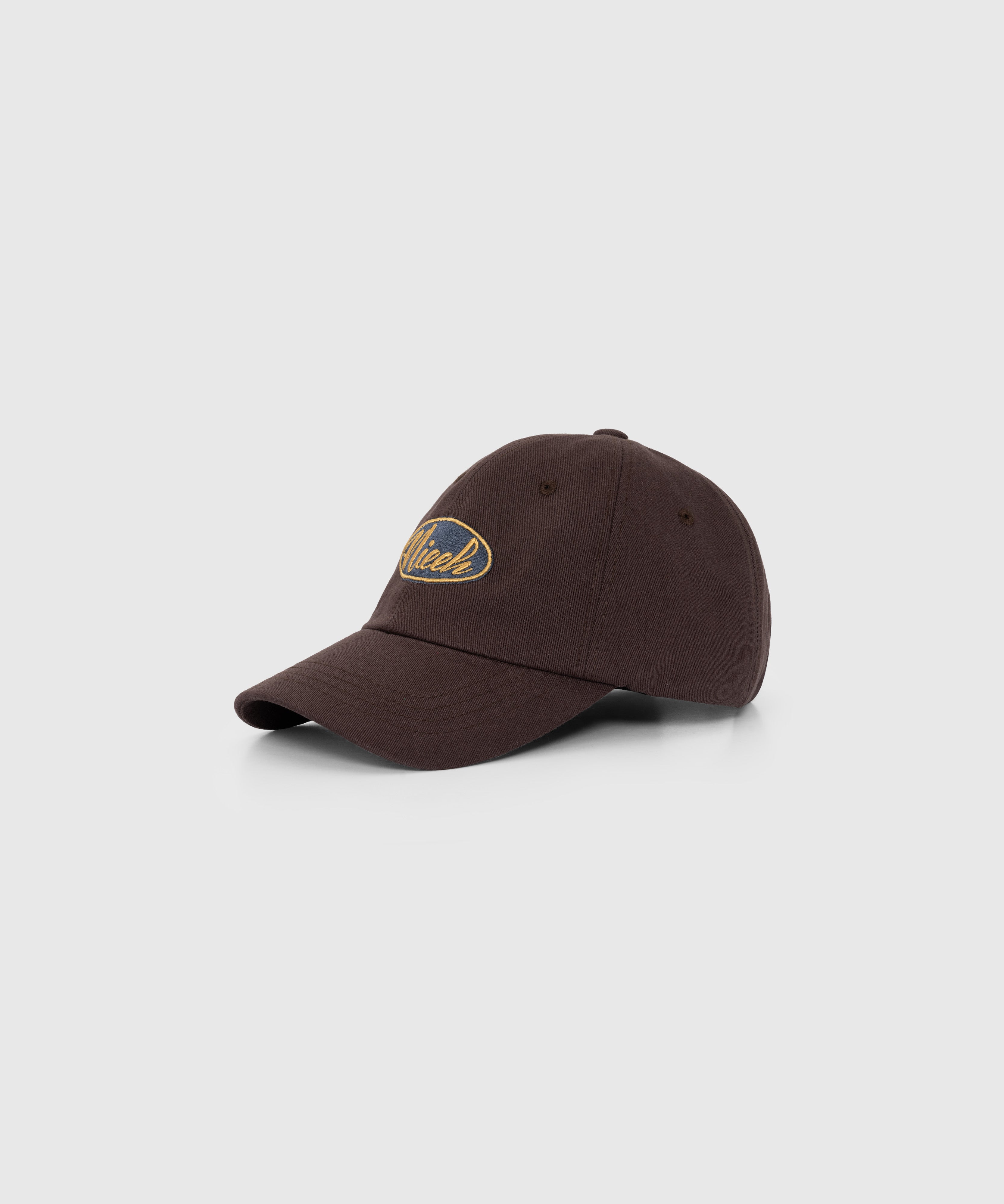 Signature round logo cap_Brown