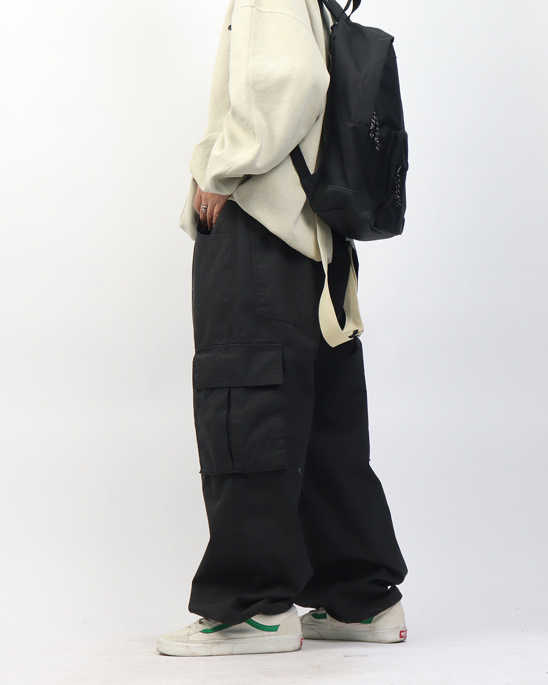 Local String Cargo Pants_2color