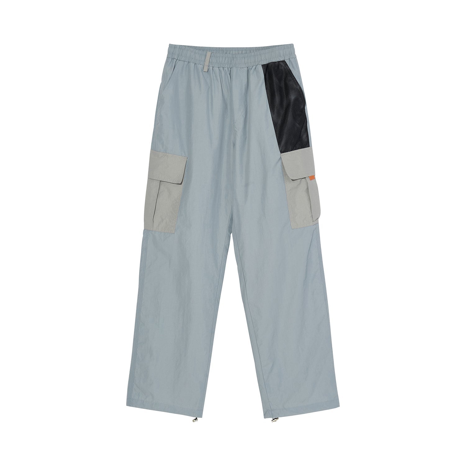 SIGNATURE LOGO STIRING PANTS [GRAY]