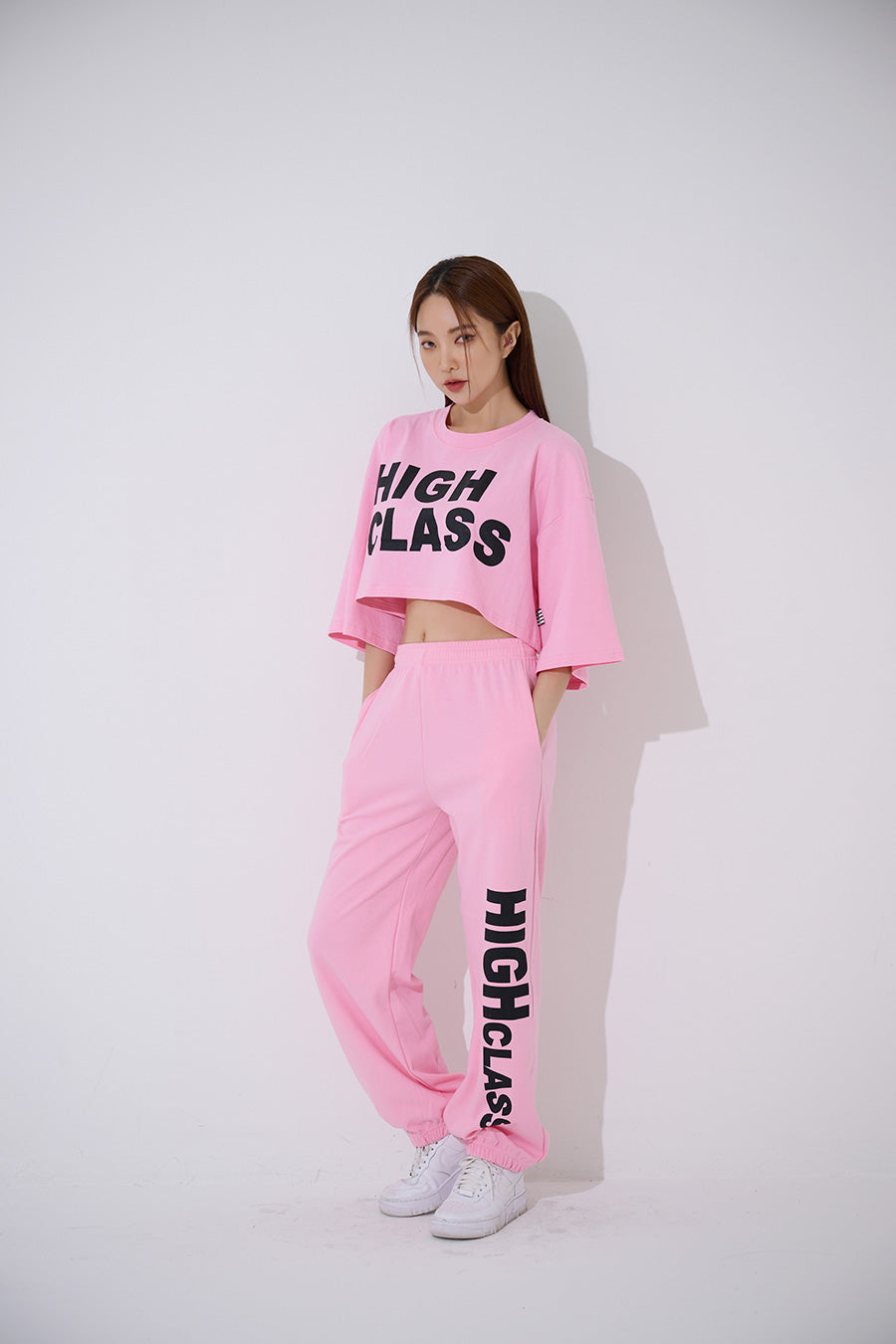 TOP(9400) High Class Crop Tee