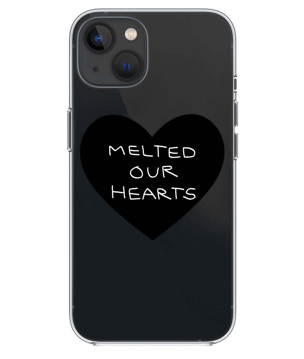 Melted Our Hearts Iphone Case (Black)