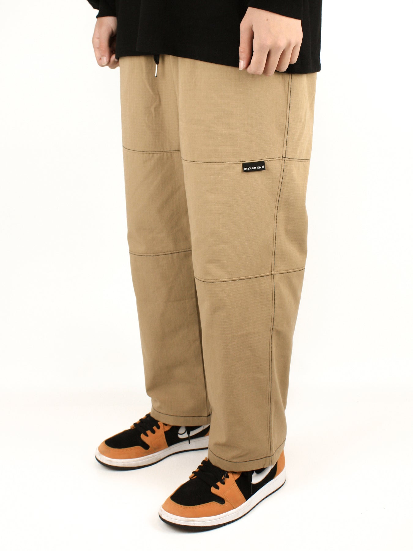 Stitch_Line Pants BEIGE