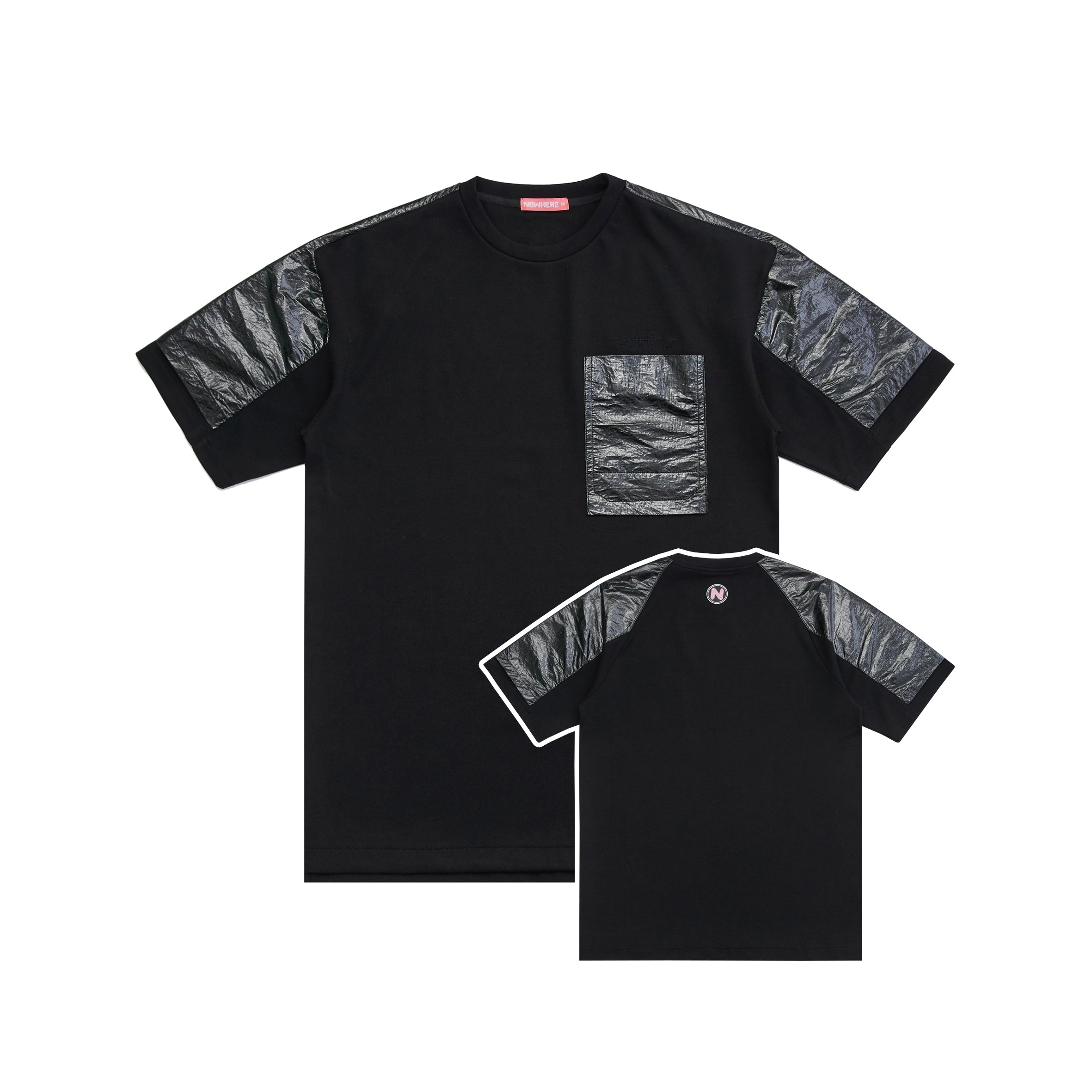 Men's Tech Wear Black T-Shirts