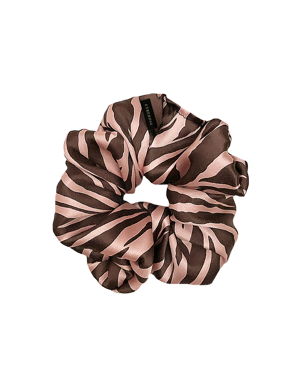 Zebra Satin Scrunchie (2color)