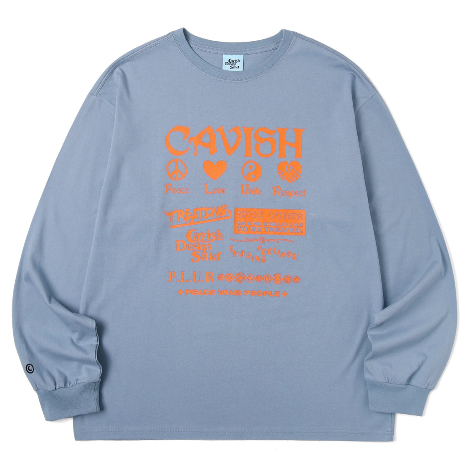 PLUR LS TEE BLUE(CV2BSMT551A)