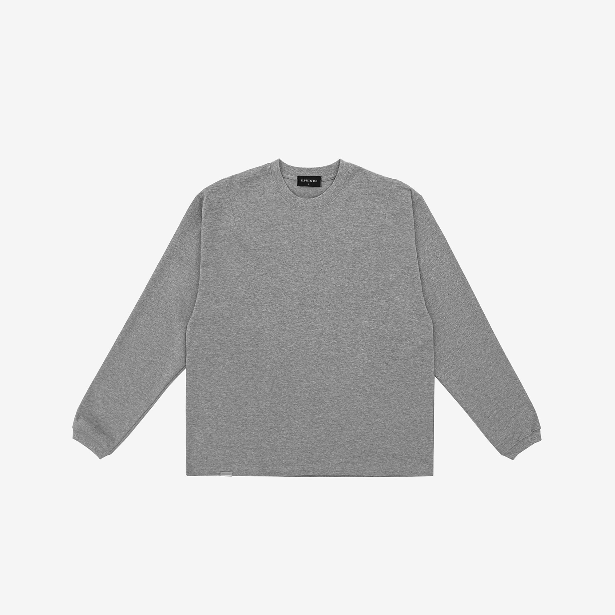 Classic Long Sleeve T-Shirt - Heather Grey