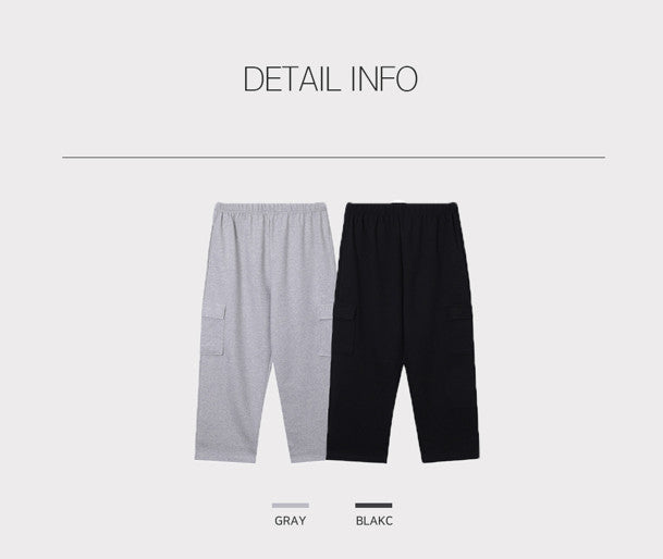 Never Cargo Wide Sweat Pants (2color)