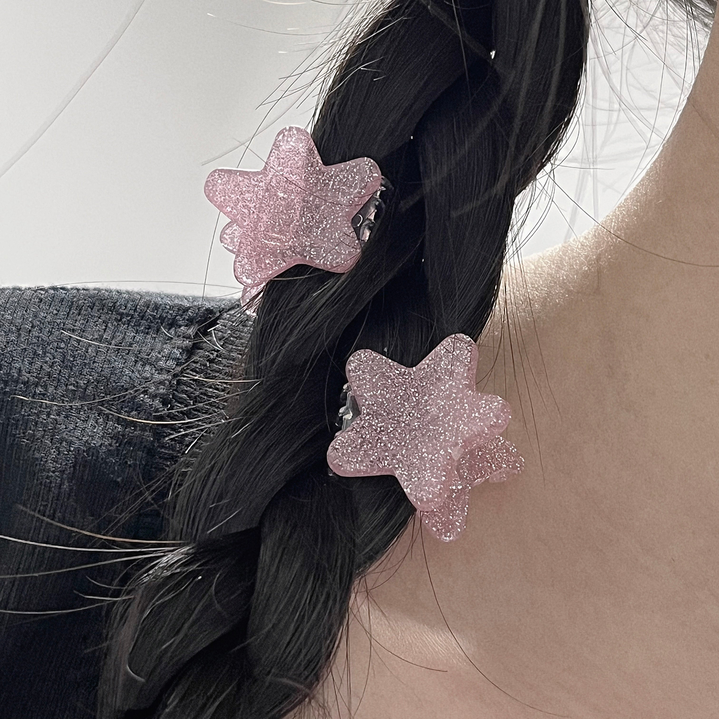 1+1 mini star hairpin