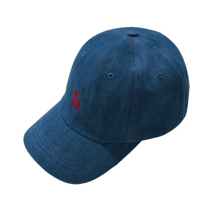 デニムボールキャップ21SS DENIM BALL CAP (Deep blue)