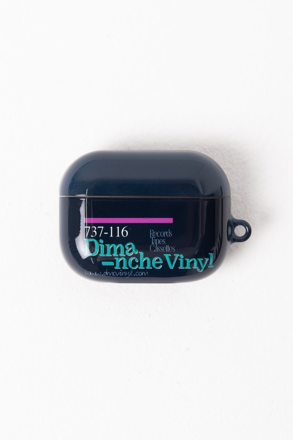 NAVY RECORD SHOP AIRPODS CASE