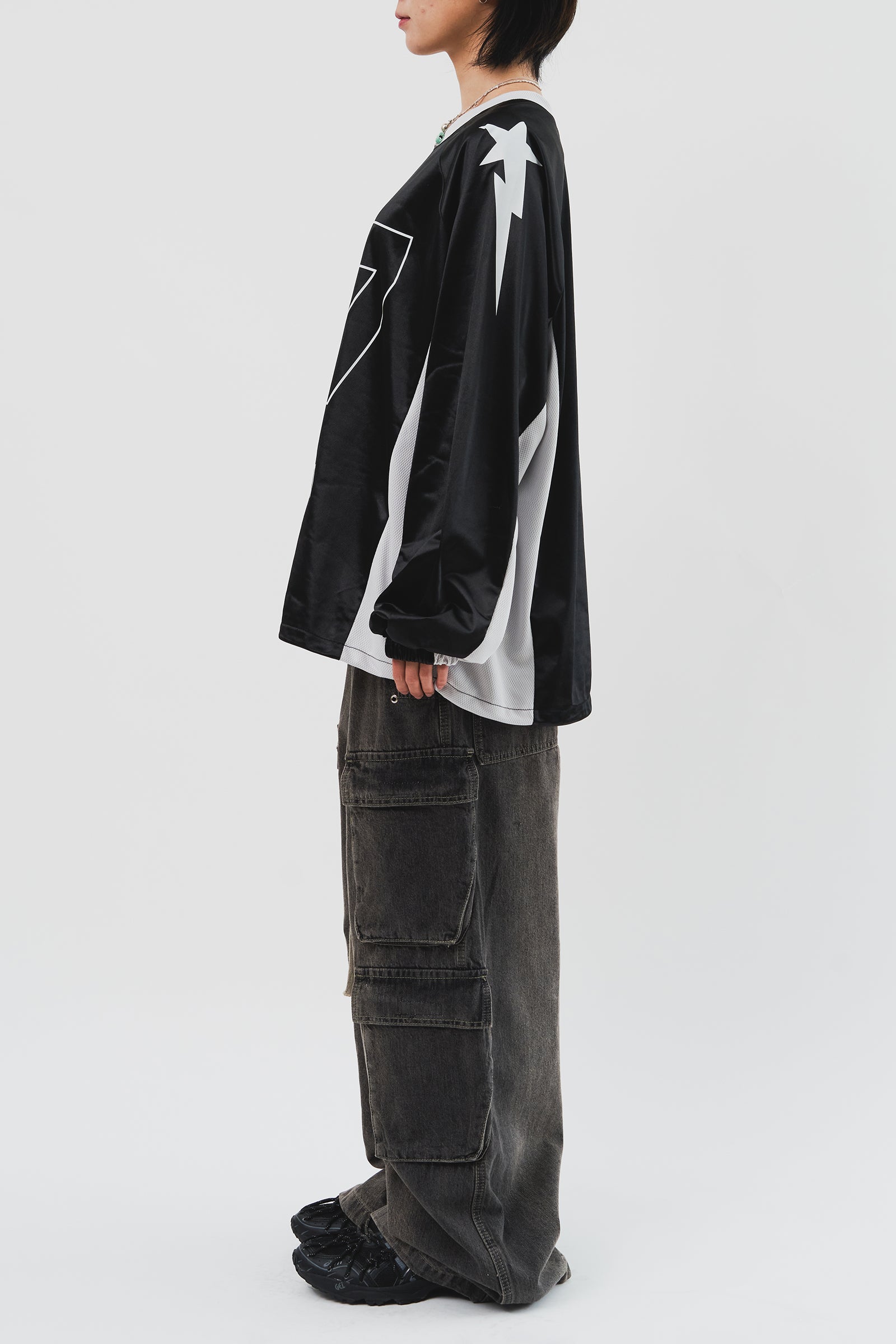 Sonar Wide Pocket Denim Pants