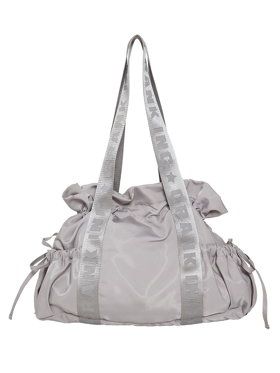 POCKET STRING SHOULDER BAG_GREY