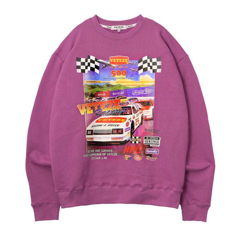 Classic Racing Sweatshirt (4 color)