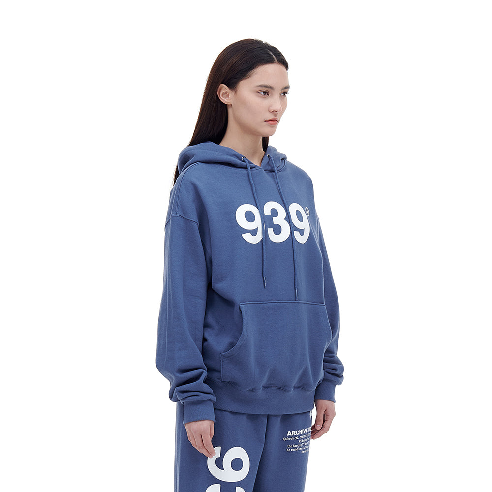 939 LOGO HOOD (BLUE)