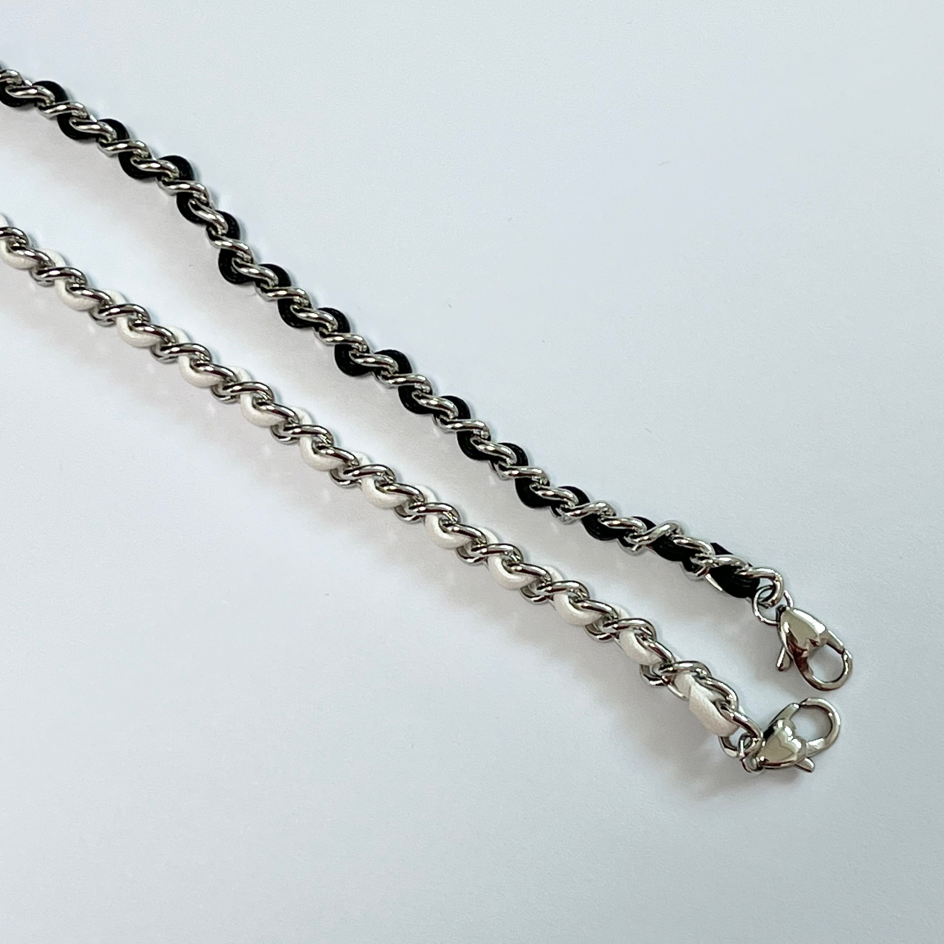 レザーチェーンブレスレット / leather chain Bracelet