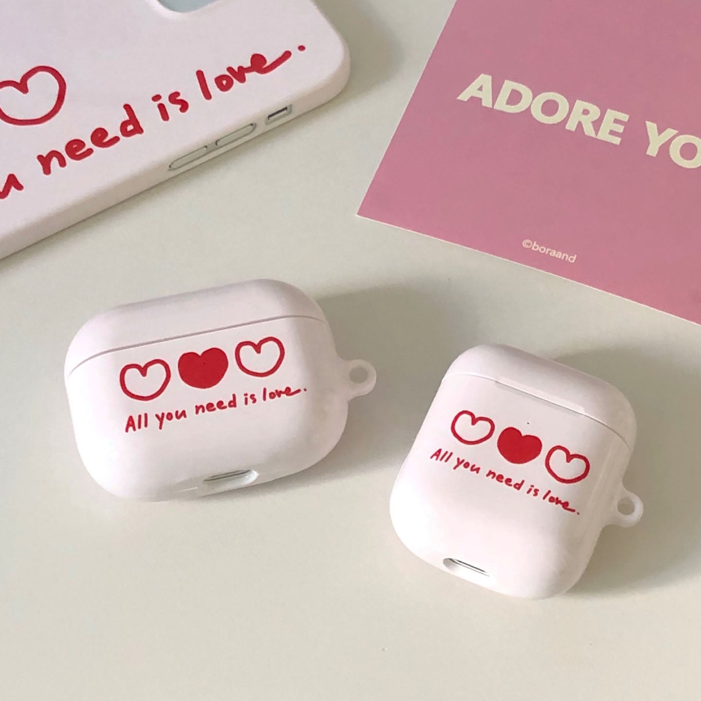 Love universe air pods case (Glossy hard)
