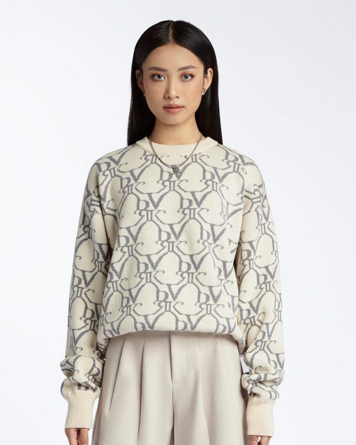 DVRK PRIVÉ MONOGRAM SWEATER