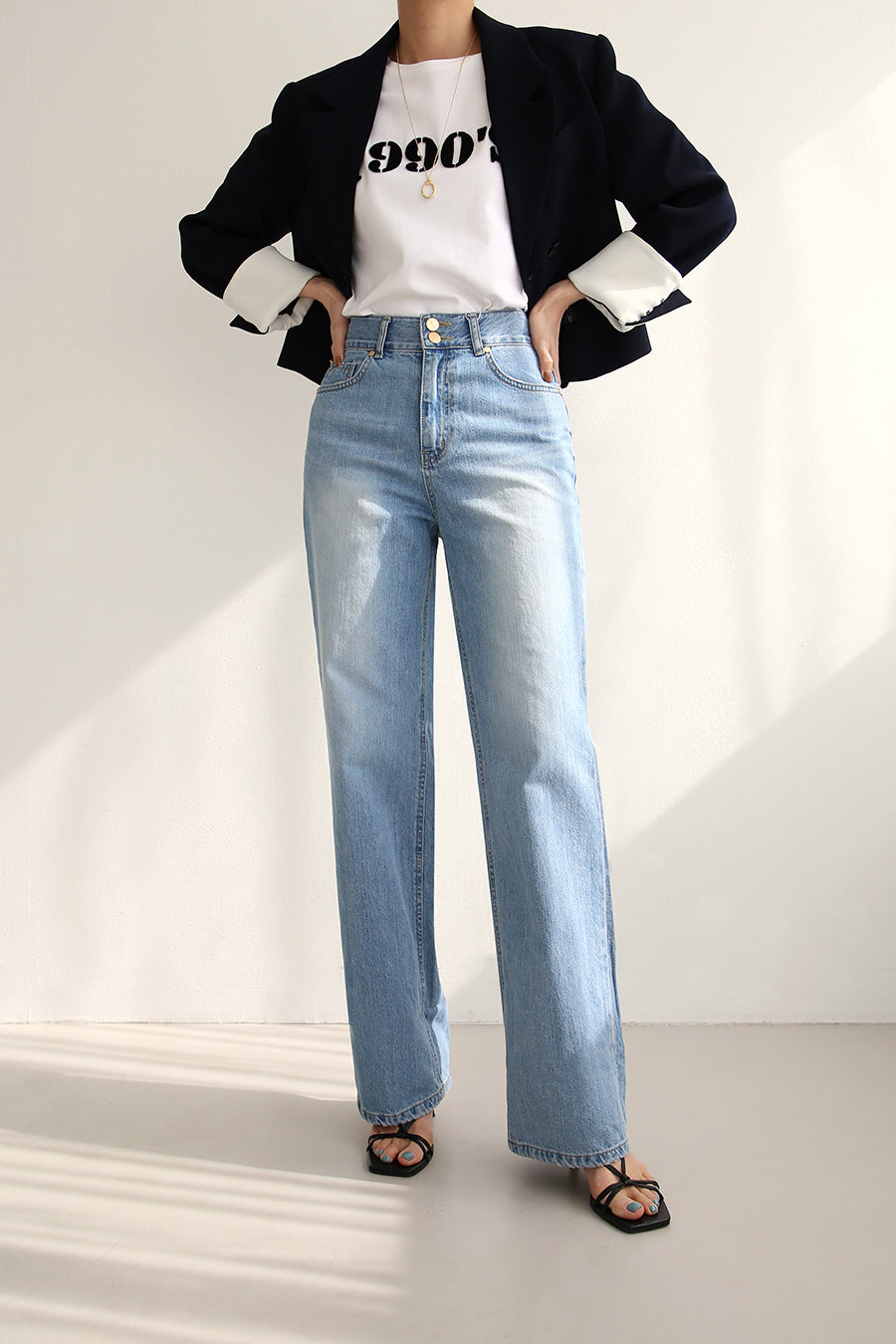 MARINE ROLL-UP JEANS
