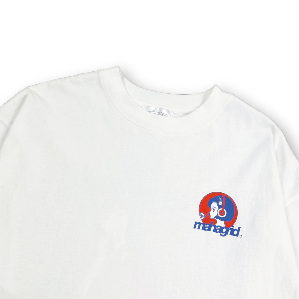 9090 mahagrid Angle Tee White Mサイズ | tspea.org