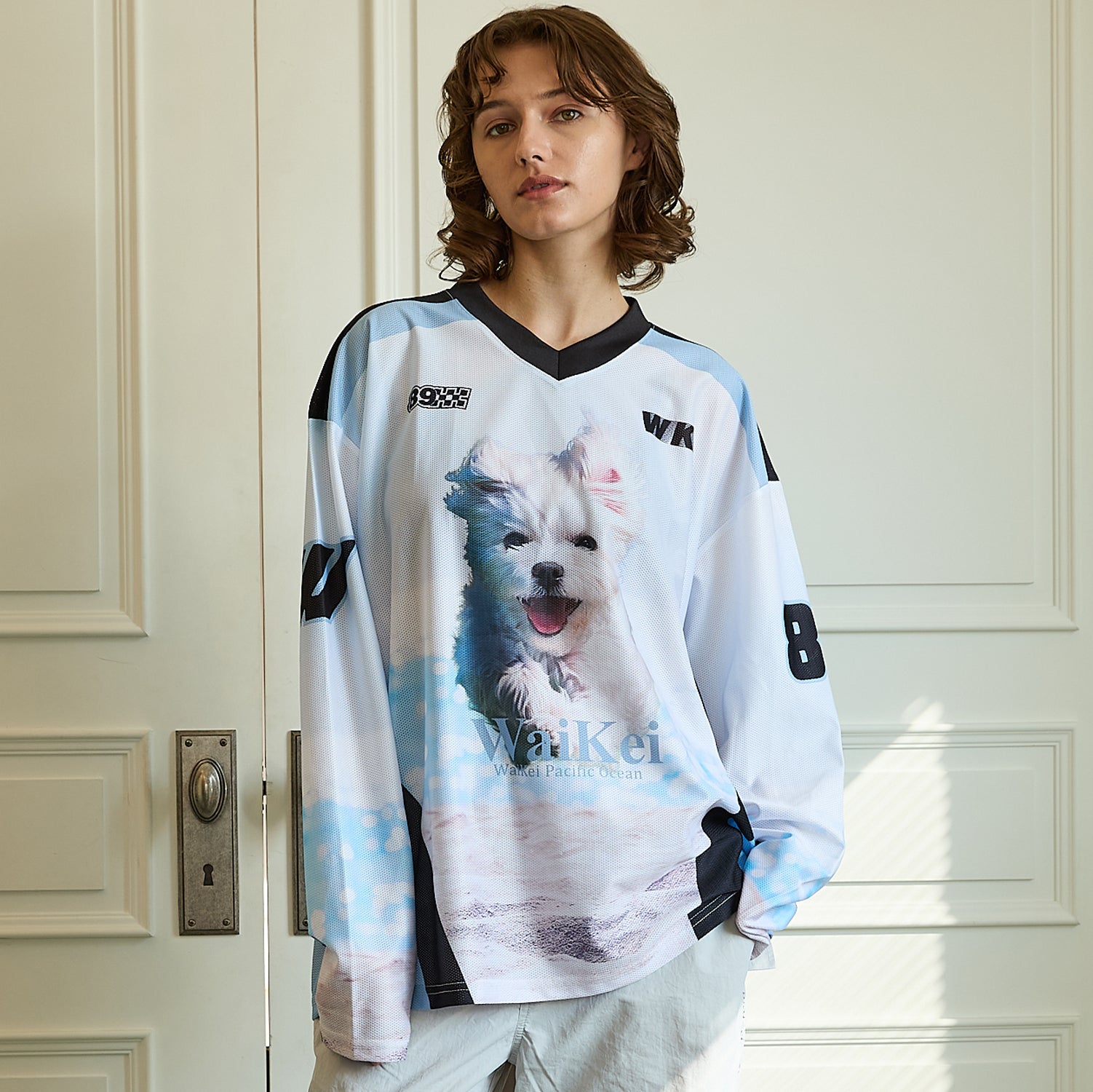 Maltese GOOREUM mesh jersey long sleeve tshirts