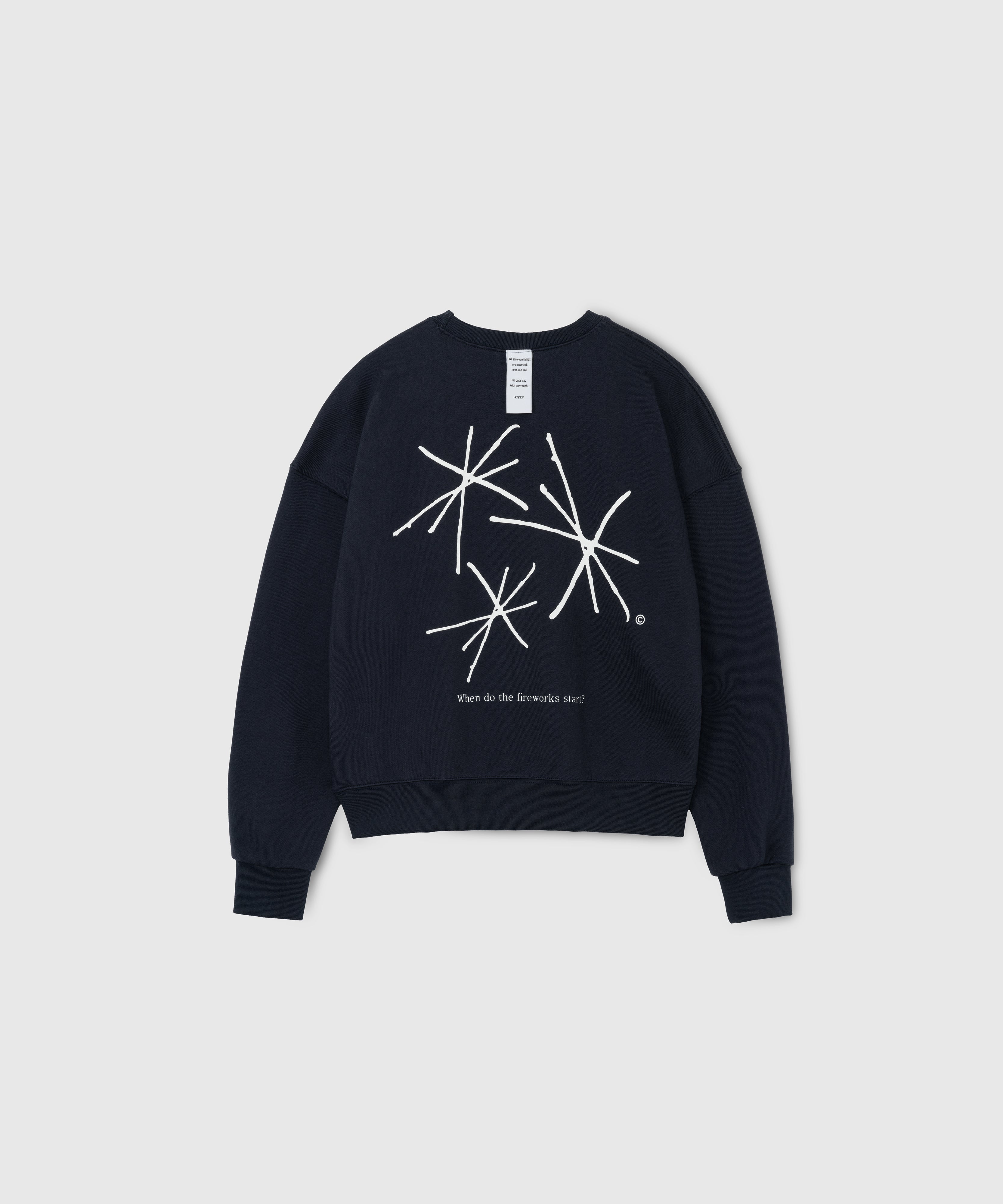 FIREWORKS SWEATSHIRTS_NAVY